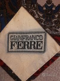 cravatta vintage Gianfranco ferre-100% seta 