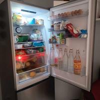 frigorifero combinato Beko, colore argento