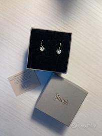 Orecchini lobo punto luce oro giallo