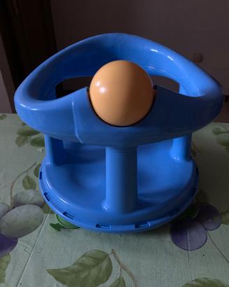 seggiolino girevole per bagnetto bambino/a
