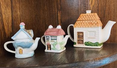 Tre teiere vintage 