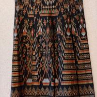 Gonna pantalone longuette disegni etnici