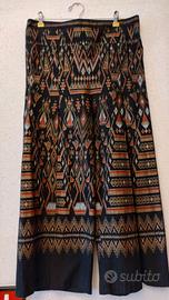 Gonna pantalone longuette disegni etnici