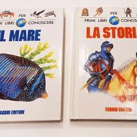 PRIMI LIBRI PER CONOSCERE - 2 volumetti