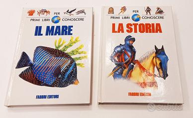 PRIMI LIBRI PER CONOSCERE - 2 volumetti