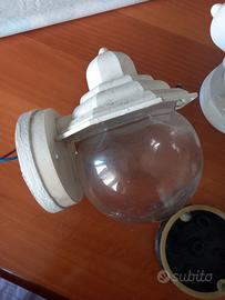 Lampade da parete giardino terrazzo