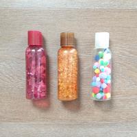 n.3 bottiglie sensoriali homemade 