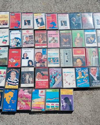 lotto 47 musicassette vintage.Orchestre liscio