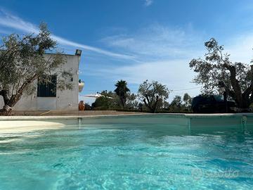 Villa con piscina vicino GALLIPOLI