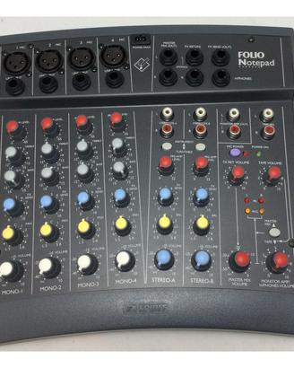 Mixer Soundcraft Spirit Notepad