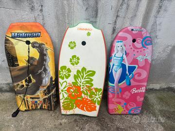 Tre tavole da surf