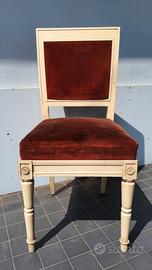 Sedia tipo Luigi XVI.Teatro Giacosa Ivrea.Olivetti