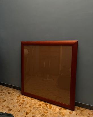 🖼️ CORNICE QUADRATA CON VETRO – 115,5 x 115,5 cm
