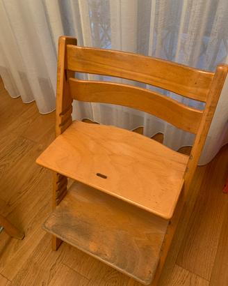 Sedia regolabile Stokke usata consegna solo a mano