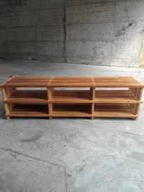Mobile porta tv in legno artigianale