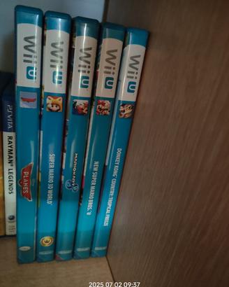 Wiiu con giochi 