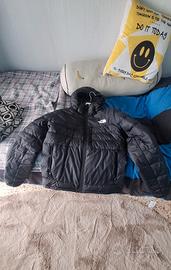 Piumino con cappuccio The North Face - Nero
