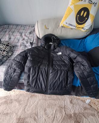 Piumino con cappuccio The North Face - Nero