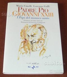 Padre Pio Giovanni XXIII con 19 illustraz a color