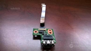 Modulo Usb HP G62 CQ62 01013JS00-388-G + Cavo
