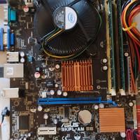 Scheda Madre Asus P5KPL-AM - I. Core Duo Quad - 4