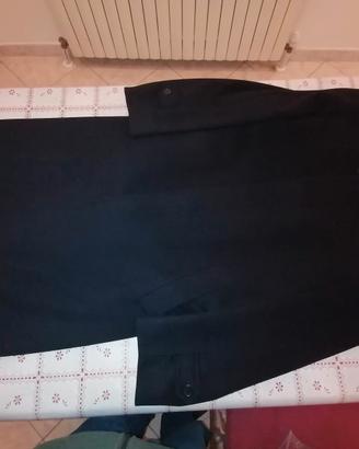 Cappotto in cachemire e lana.
