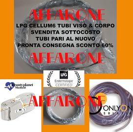 Tubi viso e corpo Lpg CelluM6 ( promo sc. 60% )