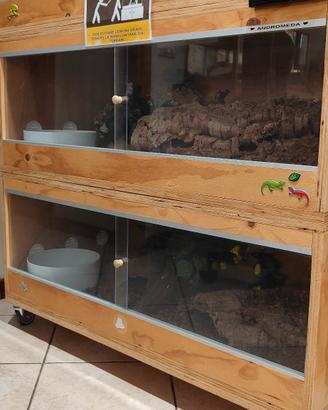 Terrario in legno multistrato fenolico marino