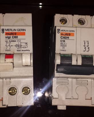 Interruttore magnetotermico differenziale