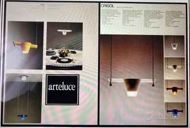 Lampada Crisol Flos/Arteluce anni 80 nuova.