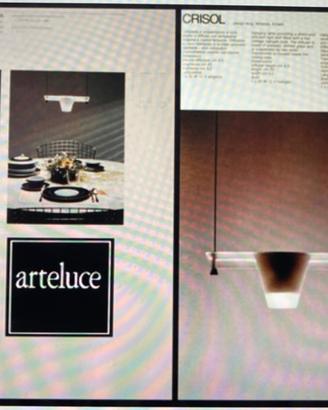 Lampada Crisol Flos/Arteluce anni 80 nuova.