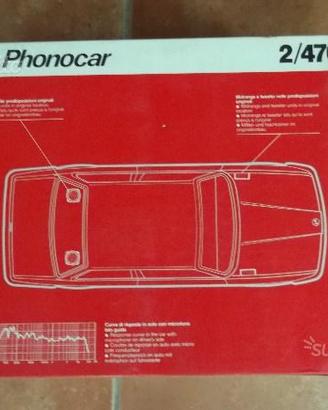 Kit Altoparlanti a 3 Vie per Auto "Phonocar"