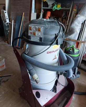 Adpiratore industriale 3 motori