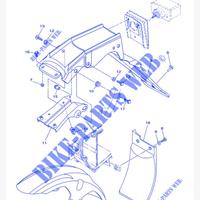 parafango posteriore tricker 250