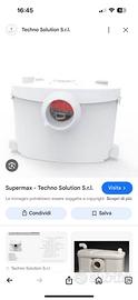 Trituratore acque chiare sia per cucina che per wc