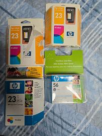 Lotto cartucce HP originali nuove sigillate