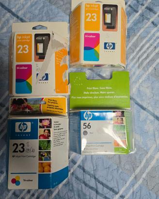 Lotto cartucce HP originali nuove sigillate