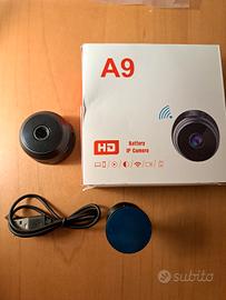 Micro camera A9  HD  Battery IP Camera 