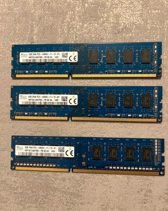 UDIMM SK Hynix DDR3 PC3-12800 800 MHz