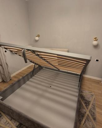 letto matrimoniale contenitore 