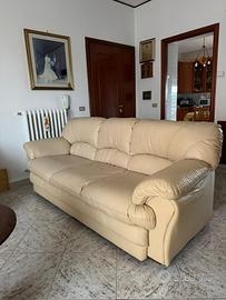 Divano in pelle