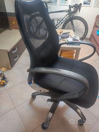 Sedia con rotelle da ufficio studio scrivania