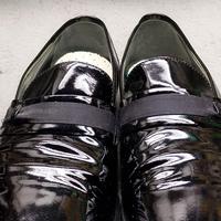 scarpe vernice vera pelle