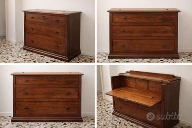 Elegante ribaltina in legno – scrittoio di charme