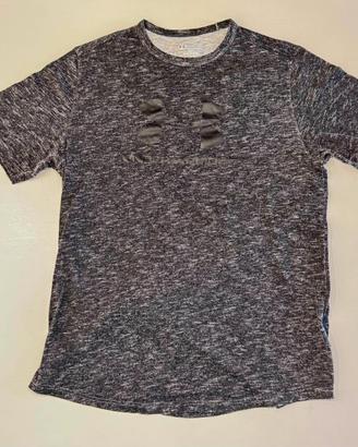 T-shirt Under Armour Grigio Melange