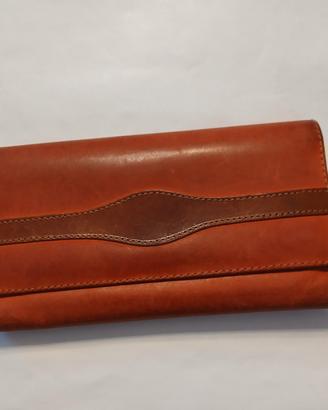 portafoglio vera pelle vintage 