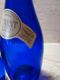 2 bottiglie d'acqua vintage da collezione