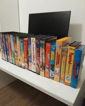 20 Vhs cartoni animati