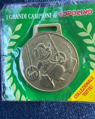 Medaglia i grandi campioni di Topolino