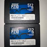 SSD 500 gb coppia